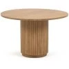 Kave Home - Table Ronde Licia En Bois Massif De Manguier Finition Naturelle Ø 120cm - Naturel -KAVE HOME Soldes 2022 51186694 1
