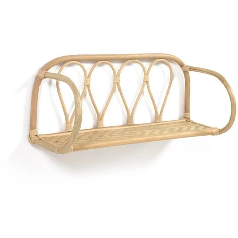Kave Home - Étagère Nyarai En Rotin Finition Naturelle 58 X 25 Cm - Naturel 3 Kave Home - Étagère Nyarai En Rotin Finition Naturelle 58 X 25 Cm - Naturel