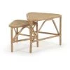 Kave Home - Lot Queenie 2 Tables Gigognes En Rotin Finition Naturelle 65 X 53 Cm Et 50 X 42 Cm - Naturel 2 Kave Home - Lot Queenie 2 Tables Gigognes En Rotin Finition Naturelle 65 X 53 Cm Et 50 X 42 Cm - Naturel -KAVE HOME Soldes 2022 51291275 1