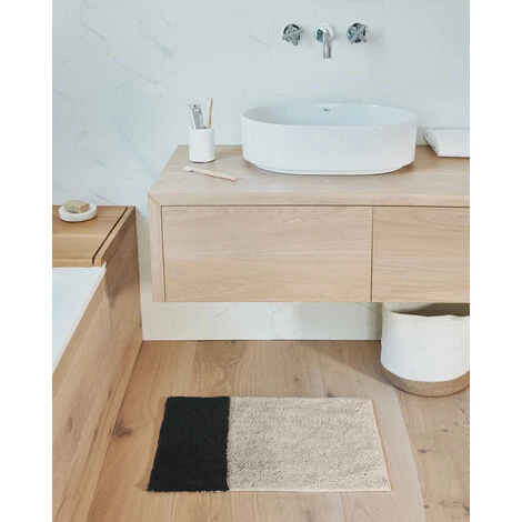 Kave Home - Tapis De Bain Maica Rectangle 40 X 60 Cm - Beige 4 Kave Home - Tapis De Bain Maica Rectangle 40 X 60 Cm - Beige – Image 2
