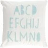 Kave Home - Housse De Coussin Keila 100 % Coton Blanc Alphabet Bleu 45 X 45 Cm - Blanc