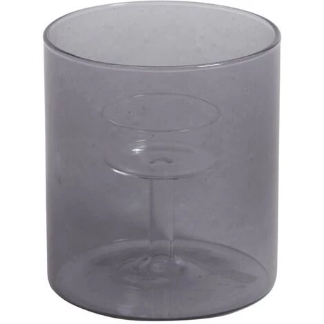 Kave Home - Bougeoir Rylee Petit Format Gris Foncé - Gris 3 Kave Home - Bougeoir Rylee Petit Format Gris Foncé - Gris