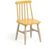 Kave Home - Chaise Enfant Tressia Bois D'hévéa Massif Avec Finition Jaune Et Naturelle - Moutarde 2 Kave Home - Chaise Enfant Tressia Bois D'hévéa Massif Avec Finition Jaune Et Naturelle - Moutarde -KAVE HOME Soldes 2022 52535298 1