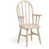 Kave Home - Chaise Enfant Daisa Bois D'hévéa Massif - Naturel -KAVE HOME Soldes 2022 52535299 1