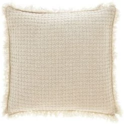 Kave Home - Housse De Coussin Amarilys 45 X 45 Cm - Beige