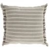 Kave Home - Housse De Coussin Sweeney 100% Coton Rayures Blanc Et Gris 45 X 45 Cm - Gris 2 Kave Home - Housse De Coussin Sweeney 100% Coton Rayures Blanc Et Gris 45 X 45 Cm - Gris -KAVE HOME Soldes 2022 52575122 1