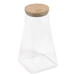 Kave Home - Bocal Adalis En Verre Transparent Format Moyen - Transparent