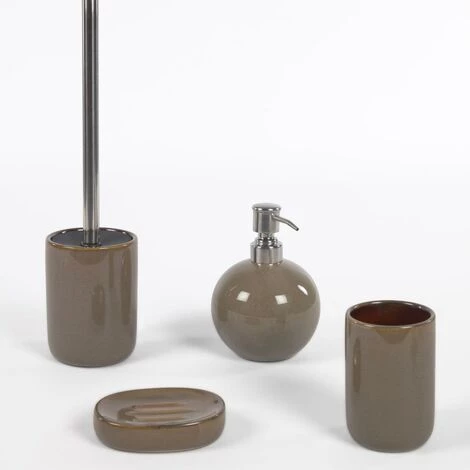 Kave Home - Brosse De Toilette Berdolina En Céramique Marron - Marron 4 Kave Home - Brosse De Toilette Berdolina En Céramique Marron - Marron – Image 2