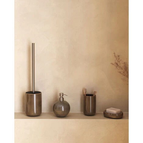 Kave Home - Brosse De Toilette Berdolina En Céramique Marron - Marron 5 Kave Home - Brosse De Toilette Berdolina En Céramique Marron - Marron – Image 3