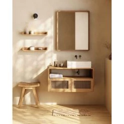 Kave Home - Porte-savon Berdolina En Céramique Marron - Marron 7 Kave Home - Porte-savon Berdolina En Céramique Marron - Marron -KAVE HOME Soldes 2022 52695681 3