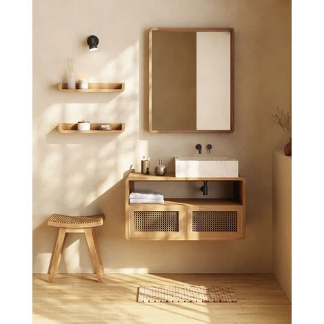 Kave Home - Porte-savon Berdolina En Céramique Marron - Marron 5 Kave Home - Porte-savon Berdolina En Céramique Marron - Marron – Image 3