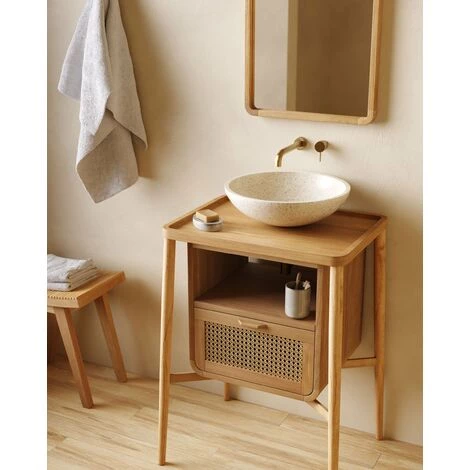 Kave Home - Porte-savon Chavela En Céramique Gris - Gris 5 Kave Home - Porte-savon Chavela En Céramique Gris - Gris – Image 3