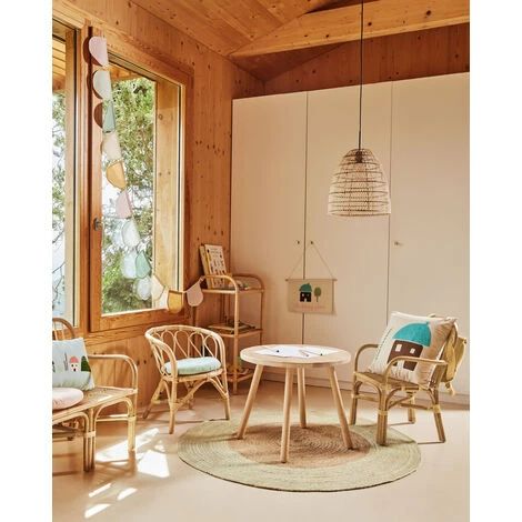 Kave Home - Étagère Ormela En Rotin Finition Naturelle 40 X 80 Cm - Naturel 4 Kave Home - Étagère Ormela En Rotin Finition Naturelle 40 X 80 Cm - Naturel – Image 2