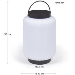 Kave Home - Lampe De Table Verona En Polyéthylène Et Métal Avec Finition Noire - Noir 7 Kave Home - Lampe De Table Verona En Polyéthylène Et Métal Avec Finition Noire - Noir -KAVE HOME Soldes 2022 52695729 3