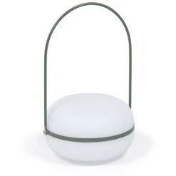 Kave Home - Lampe De Table Tea En Polyéthylène Et Métal Avec Finition Verte - Vert
