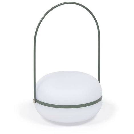 Kave Home - Lampe De Table Tea En Polyéthylène Et Métal Avec Finition Verte - Vert 3 Kave Home - Lampe De Table Tea En Polyéthylène Et Métal Avec Finition Verte - Vert
