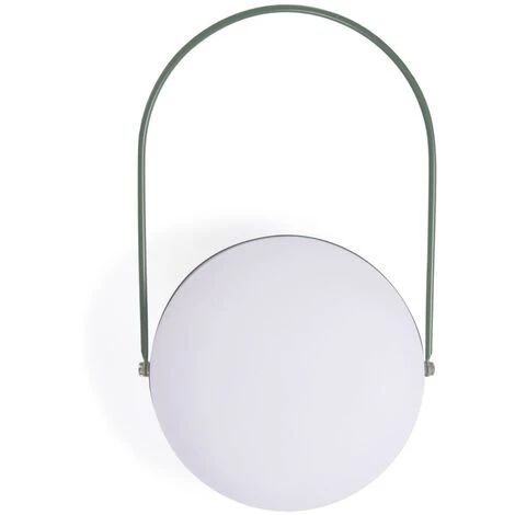 Kave Home - Lampe De Table Tea En Polyéthylène Et Métal Avec Finition Verte - Vert 4 Kave Home - Lampe De Table Tea En Polyéthylène Et Métal Avec Finition Verte - Vert – Image 2