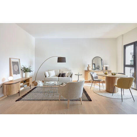 Kave Home - Lampe De Table Seine En Acier Finition Laiton - Doré 4 Kave Home - Lampe De Table Seine En Acier Finition Laiton - Doré – Image 2