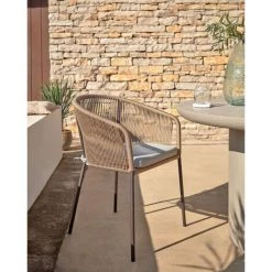 Kave Home - Chaise Yanet En Corde Beige - Beige -KAVE HOME Soldes 2022 52722402 4