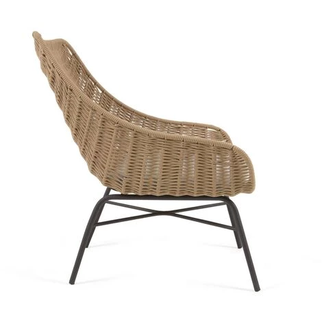 Kave Home - Fauteuil Abeli En Corde Beige - Beige 4 Kave Home - Fauteuil Abeli En Corde Beige - Beige – Image 2