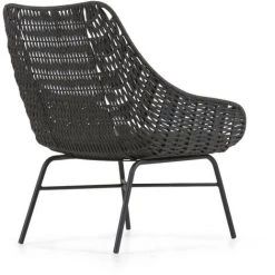 Kave Home - Fauteuil Abeli En Corde Noir - Noir 9 Kave Home - Fauteuil Abeli En Corde Noir - Noir -KAVE HOME Soldes 2022 52753203 3