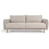 Kave Home - Canapé Carlota 3 Places Beige 213 Cm - Beige 2 Kave Home - Canapé Carlota 3 Places Beige 213 Cm - Beige -KAVE HOME Soldes 2022 52813864 1