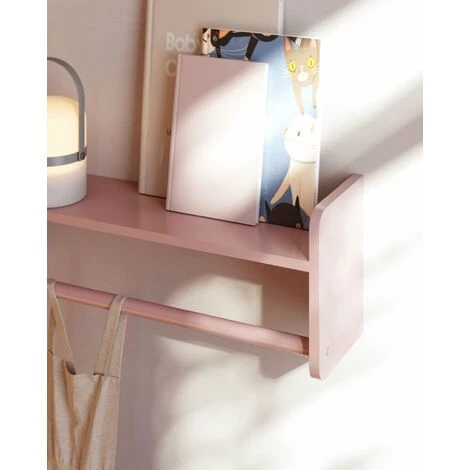 Kave Home - Étagère Penderie Florentina En MDF Finition Rose 52,5 Cm FSC - Rose 4 Kave Home - Étagère Penderie Florentina En MDF Finition Rose 52,5 Cm FSC - Rose – Image 2