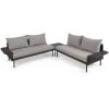 Kave Home - Salon De Jardin Zaltana Avec Canapé Dangle Et Table En Aluminium Noir Mat 164 Cm - Noir 2 Kave Home - Salon De Jardin Zaltana Avec Canapé Dangle Et Table En Aluminium Noir Mat 164 Cm - Noir -KAVE HOME Soldes 2022 53621259 1