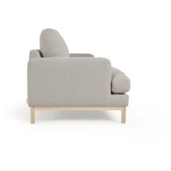 Kave Home - Canapé Mihaela 3 Places En Bouclette Grise 203 Cm - Gris -KAVE HOME Soldes 2022 54205691 3