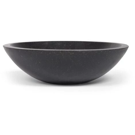 Kave Home - Vasque à Poser Kuveni En Terrazzo Noir Ø 40 Cm 3 Kave Home - Vasque à Poser Kuveni En Terrazzo Noir Ø 40 Cm