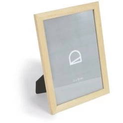 Kave Home - Cadre Photo Grand Format Nazira En Bois Et Finition Naturelle 34 X 25 Cm - Naturel