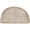 Kave Home - Paillasson D'entrée Semicirculaire Yariela Fibres Naturelles 60 X 35 Cm - Naturel 2 Kave Home - Paillasson D'entrée Semicirculaire Yariela Fibres Naturelles 60 X 35 Cm - Naturel -KAVE HOME Soldes 2022 55292556 1