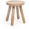 Kave Home - Tabouret Enfant Dilcia Bois D'hévéa Massif Hauteur 31 Cm - Naturel 1 Kave Home - Tabouret Enfant Dilcia Bois D'hévéa Massif Hauteur 31 Cm - Naturel -KAVE HOME Soldes 2022 59217313 1