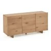 Kave Home - Buffet Rasha 3 Portes En Contreplaqué De Chêne Finition Naturelle 150 X 71 Cm - Naturel 1 Kave Home - Buffet Rasha 3 Portes En Contreplaqué De Chêne Finition Naturelle 150 X 71 Cm - Naturel -KAVE HOME Soldes 2022 59217316 1