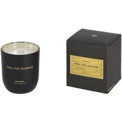 Kave Home - Bougie Parfumée Feel The Incense - Noir