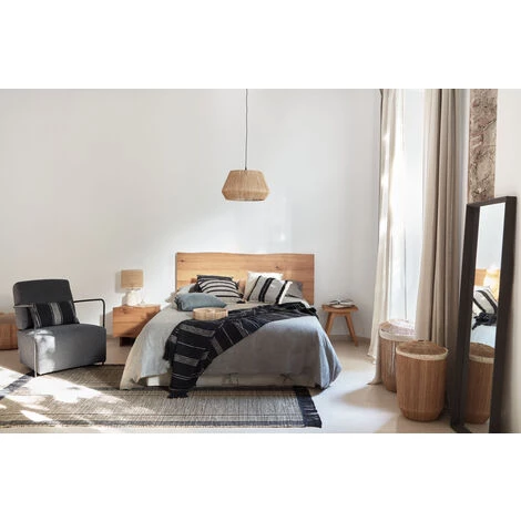 Kave Home - Tête De Lit Rasha En Placage De Chêne Finition Naturelle Pour Lit De 160 Cm - Naturel 4 Kave Home - Tête De Lit Rasha En Placage De Chêne Finition Naturelle Pour Lit De 160 Cm - Naturel – Image 2