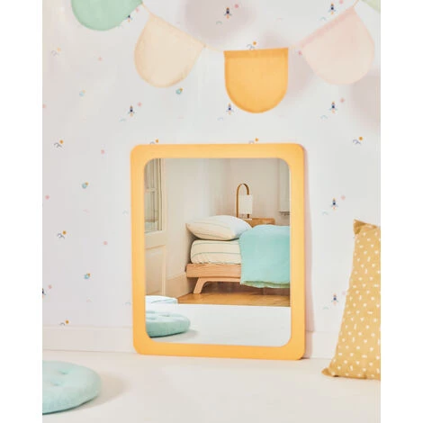 Kave Home - Miroir Velma En MDF Jaune Moutarde 47 X 57 Cm - Moutarde 4 Kave Home - Miroir Velma En MDF Jaune Moutarde 47 X 57 Cm - Moutarde – Image 2