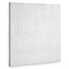 Kave Home - Tableau Basilisa Blanc Et Gris 90 X 90 Cm - Blanc 2 Kave Home - Tableau Basilisa Blanc Et Gris 90 X 90 Cm - Blanc -KAVE HOME Soldes 2022 59217414 1
