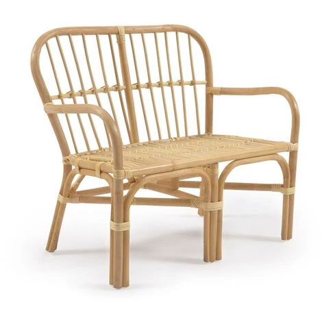 Kave Home - Banc Enfant Marzieh En Rotin 67cm - Naturel 3 Kave Home - Banc Enfant Marzieh En Rotin 67cm - Naturel