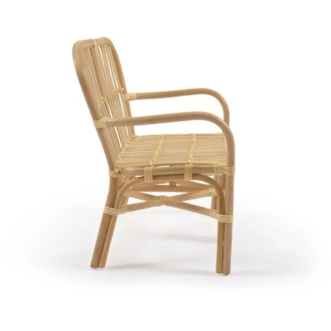 Kave Home - Banc Enfant Marzieh En Rotin 67cm - Naturel 4 Kave Home - Banc Enfant Marzieh En Rotin 67cm - Naturel – Image 2