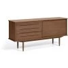 Kave Home - Buffet Carolin 2 Portes Et 1 Tiroir En Plaqué De Noyer 180 X 83,8 Cm - Naturel 1 Kave Home - Buffet Carolin 2 Portes Et 1 Tiroir En Plaqué De Noyer 180 X 83,8 Cm - Naturel -KAVE HOME Soldes 2022 59217423 1