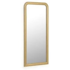 Kave Home - Miroir Adinoshika Doré 90 X 190 Cm - Doré