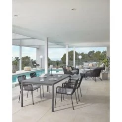 Kave Home - Fauteuil Branzie En Corde Noire - Noir 10 Kave Home - Fauteuil Branzie En Corde Noire - Noir -KAVE HOME Soldes 2022 61257525 4