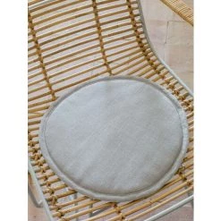 Kave Home - Galette De Chaise Ronde Prisca Rose Ø 35 Cm - Rose -KAVE HOME Soldes 2022 64089860 3