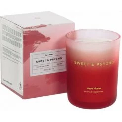 Kave Home - Bougie Parfumée Sweet & Psycho - Rouge