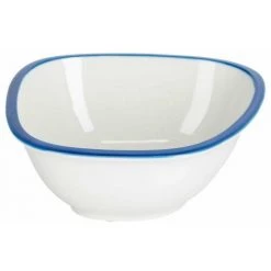 Kave Home - Bol Odalin Petit Format En Porcelaine Blanche Et Bleue - Bleu