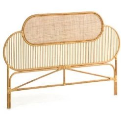 Kave Home - Tête De Lit Lalita En Rotin Avec Finition Naturelle Pour Lit De 160 Cm - Naturel
