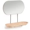 Kave Home - Grand Miroir Mural Ebian Avec étagère En Rotin Finition Naturelle 80 X 29 Cm - Naturel 2 Kave Home - Grand Miroir Mural Ebian Avec étagère En Rotin Finition Naturelle 80 X 29 Cm - Naturel -KAVE HOME Soldes 2022 64089987 1