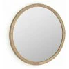 Kave Home - Miroir Rond Alum Bois Massif De Mindi Ø 80 Cm - Naturel 2 Kave Home - Miroir Rond Alum Bois Massif De Mindi Ø 80 Cm - Naturel -KAVE HOME Soldes 2022 64090023 1