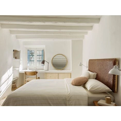 Kave Home - Miroir Rond Alum Bois Massif De Mindi Ø 80 Cm - Naturel 4 Kave Home - Miroir Rond Alum Bois Massif De Mindi Ø 80 Cm - Naturel – Image 2